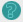 Small teal question mark